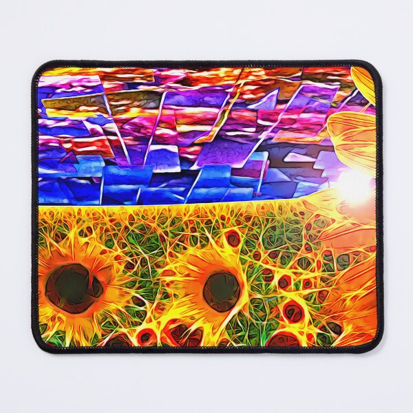 Item preview, Sunflower Field in Colors designed and sold by Daniel Janda.