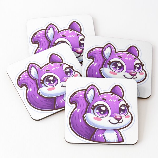 Item preview, Cute Purple squirrel designed and sold by sourcecon.