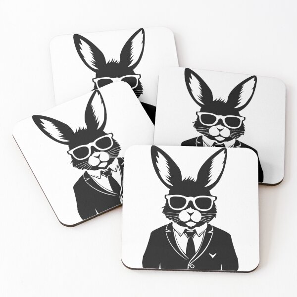 Item preview, Easter Bunny in Sunglasses designed and sold by ArtAlexDesign.