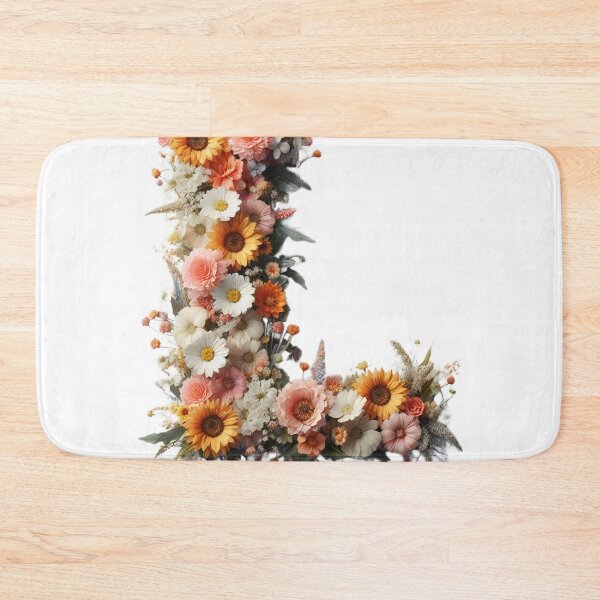 Item preview, Letter “L” containing flowers designed and sold by yeekazar.