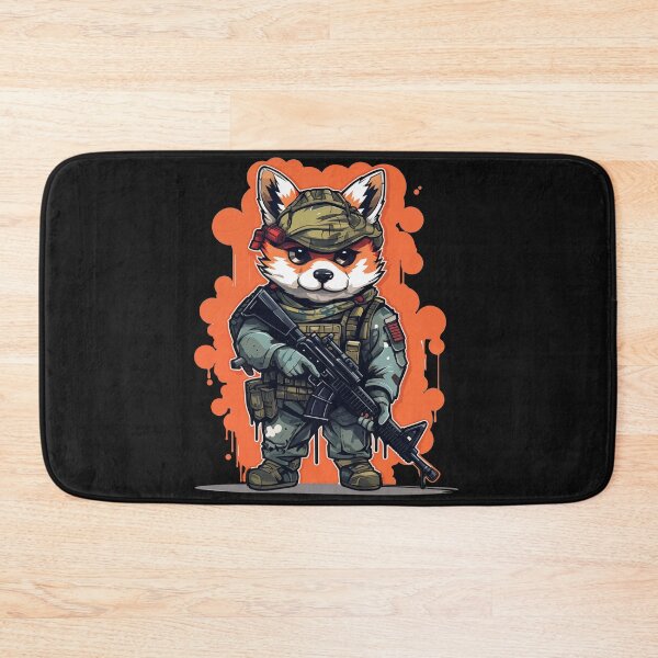Item preview, Fox Soldier, cute anime design designed and sold by slemfiskz.