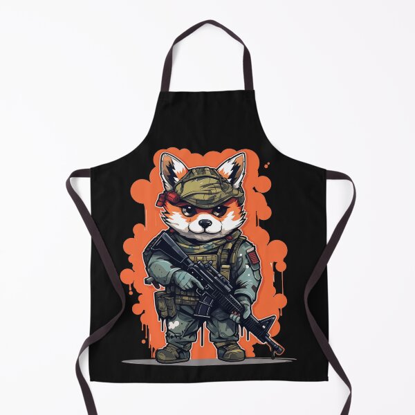 Item preview, Fox Soldier, cute anime design designed and sold by slemfiskz.