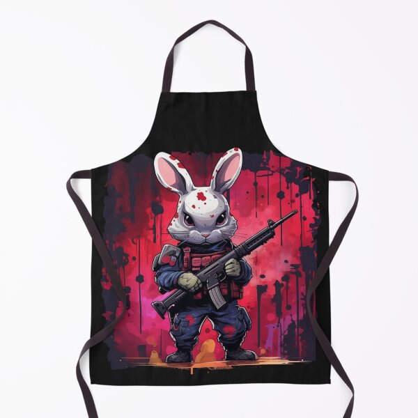 Item preview, Bunny Soldier, cute anime style design designed and sold by slemfiskz.
