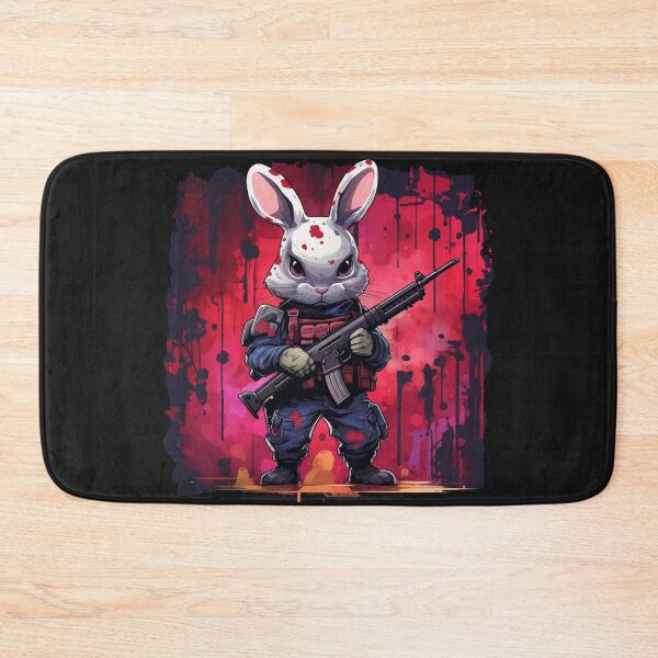 Item preview, Bunny Soldier, cute anime style design designed and sold by slemfiskz.