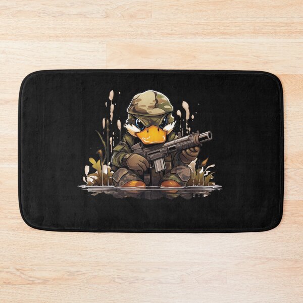 Item preview, Duck Hunter soldier, cute anime animal design designed and sold by slemfiskz.