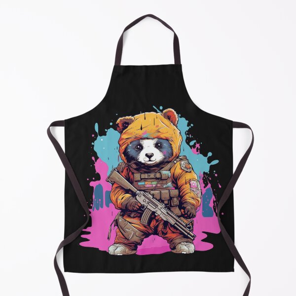 Item preview, Bear soldier, cute anime animal design designed and sold by slemfiskz.