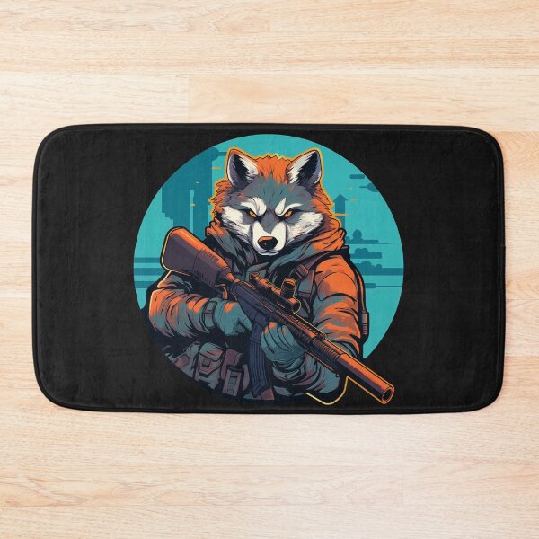 Item preview, Big Bad Wolf Sniper, cute anime design designed and sold by slemfiskz.