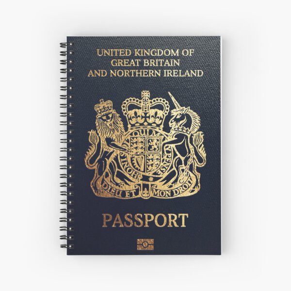 Item preview, British Passport Cover  designed and sold by Serge Averbukh Art Studio.