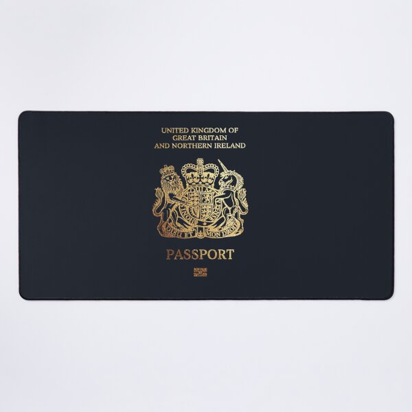 Item preview, British Passport Cover  designed and sold by Serge Averbukh Art Studio.