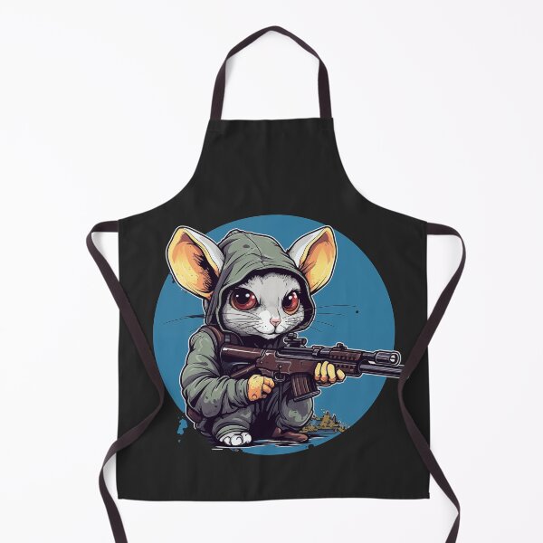 Item preview, Mouse Sniper, cute anime style design designed and sold by slemfiskz.