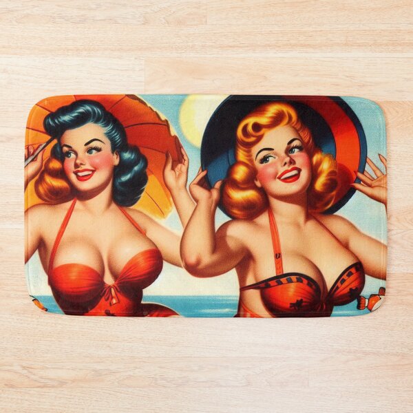 Item preview, Retro Summer Hot Pin-ups designed and sold by PulpVintage.