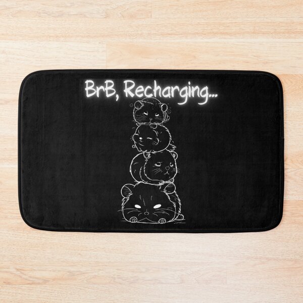 Item preview, BrB Recharging - Sad Hamsters designed and sold by ViLo-TStore.