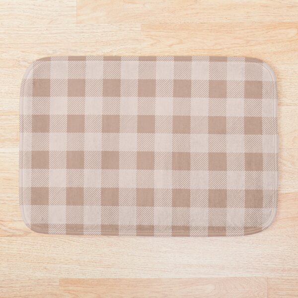 Item preview, Hand-Drawn Buffalo Plaid- Blush designed and sold by Studio-Ithelda.