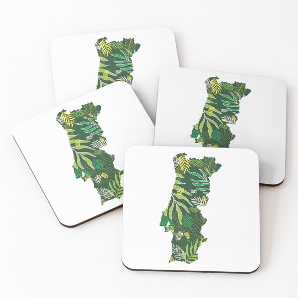 Item preview, Green Portugal Map designed and sold by teuteufteam.