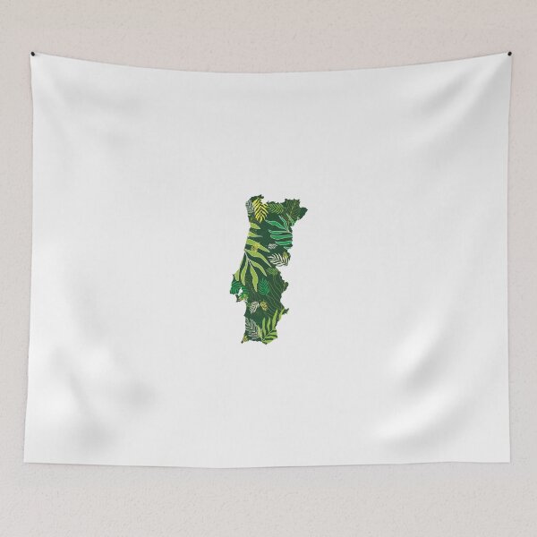 Item preview, Green Portugal Map designed and sold by teuteufteam.