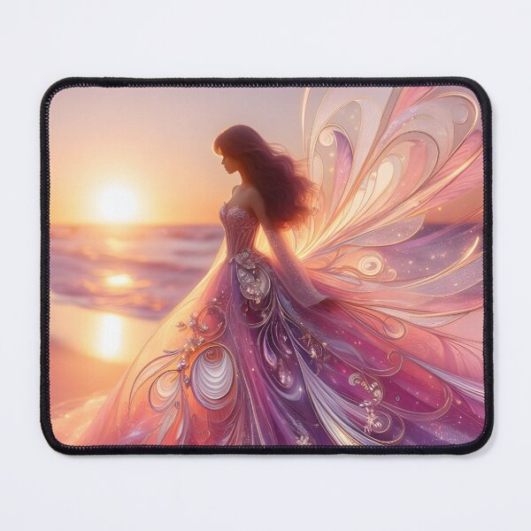 Item preview, Lady at Sunset in Lilac Hues designed and sold by ki-mer-a.