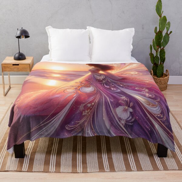 Item preview, Lady at Sunset in Lilac Hues designed and sold by ki-mer-a.