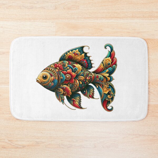 Item preview, The Floral Fish designed and sold by LoudSpider.