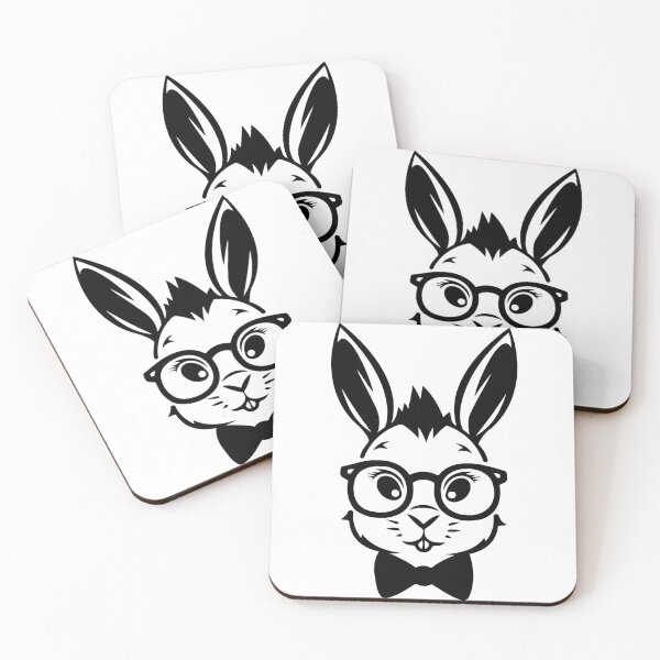 Item preview, Easter Bunny With Glasses, Boy Easter designed and sold by ArtAlexDesign.
