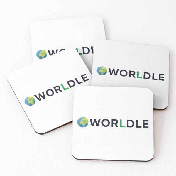 Item preview, Worldle Game Logo designed and sold by teuteufteam.