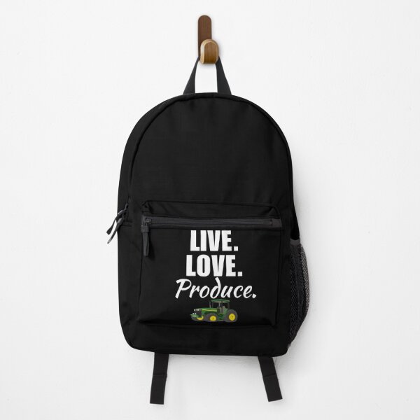 Item preview, Live, love, produce. No farmers no food, funny saying or quote for farmer man lifestyle designed and sold by NBSStore.
