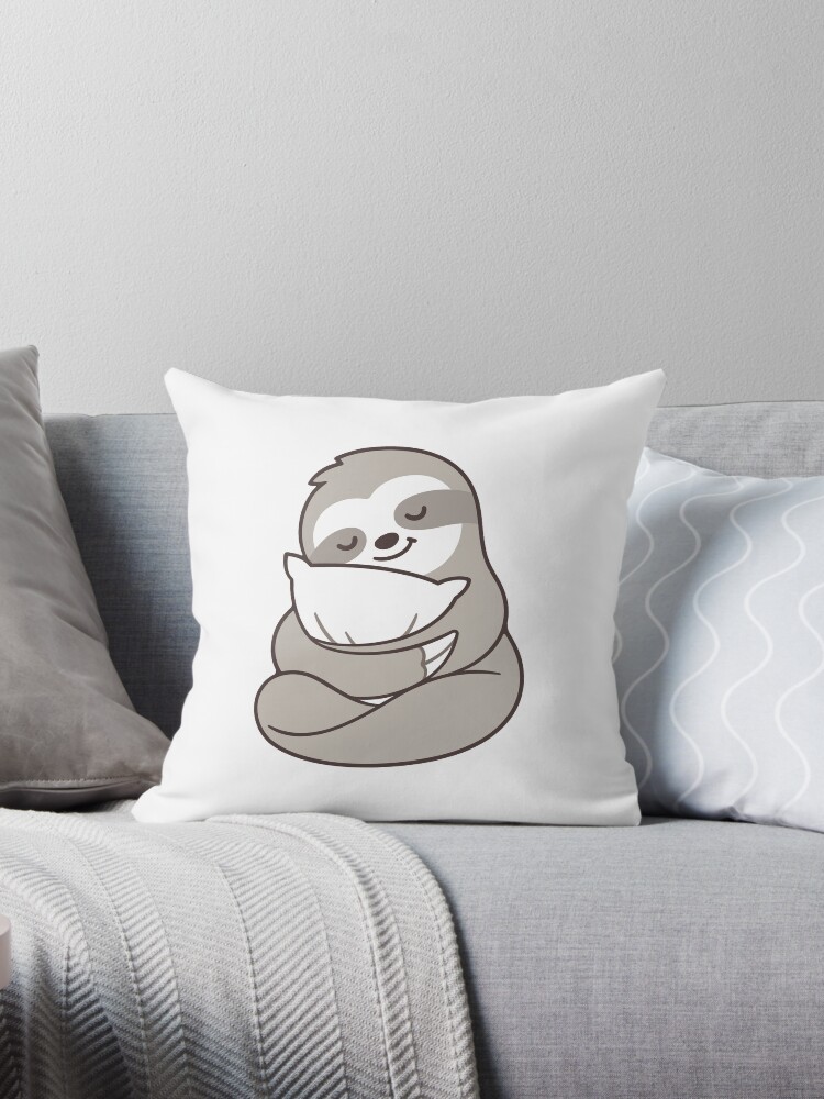 Sleepy sloth hot sale pillow