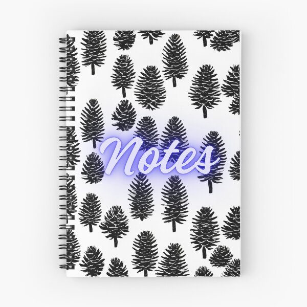 Item preview, Pinecone Notebook designed and sold by RMP-Designs.