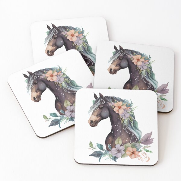 Item preview, Floral Horse  designed and sold by ColourCove .