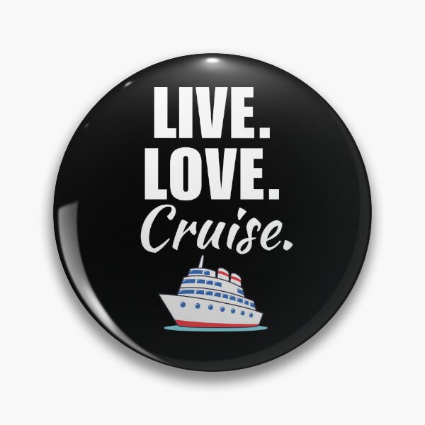 Item preview, Live, love, cruise. Funny cruising ship life sayings or quote for cruising sports lover designed and sold by NBSStore.
