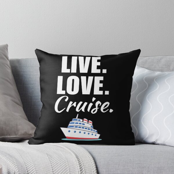 Item preview, Live, love, cruise. Funny cruising ship life sayings or quote for cruising sports lover designed and sold by NBSStore.