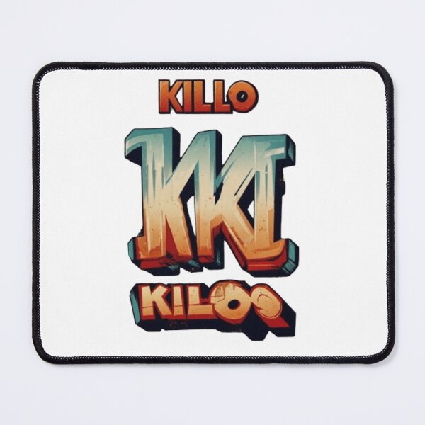 Item preview, "Bold Kilo Typography: Elevate Your Style with Angular Light Designs" designed and sold by SSulatul101.
