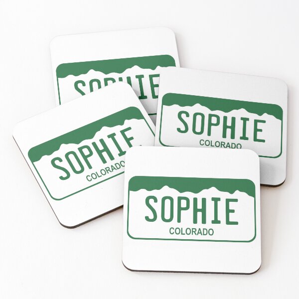 Item preview, Colorado License Plate - Sophie designed and sold by rracheell.