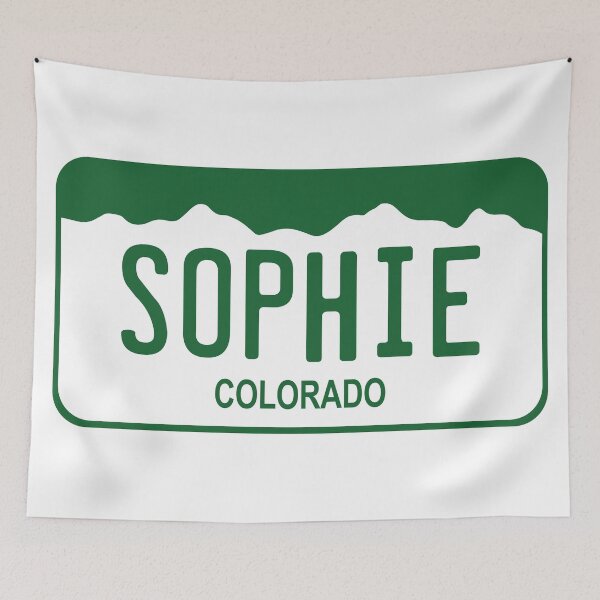 Item preview, Colorado License Plate - Sophie designed and sold by rracheell.