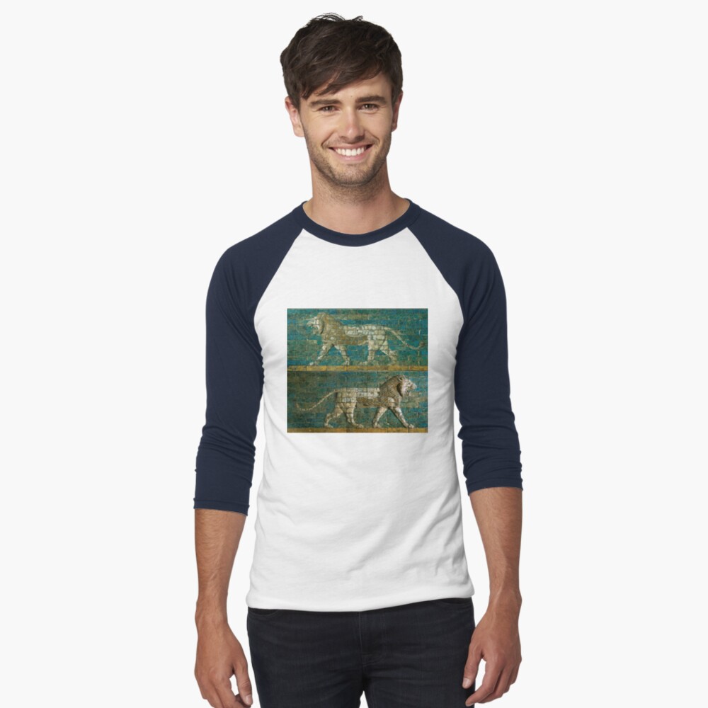 Item preview, Baseball ¾ Sleeve T-Shirt designed and sold by BulganLumini.