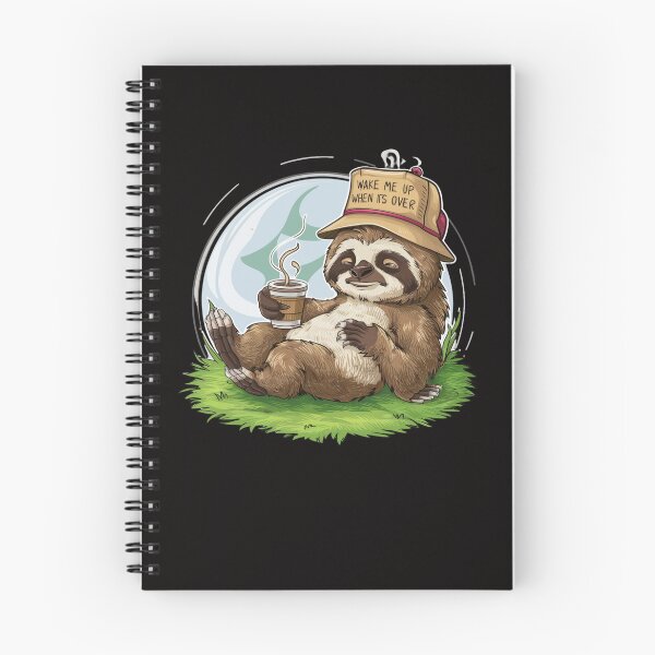 Item preview, Copy of Copy of Lazy sleeping sloth designed and sold by Endless Projects.