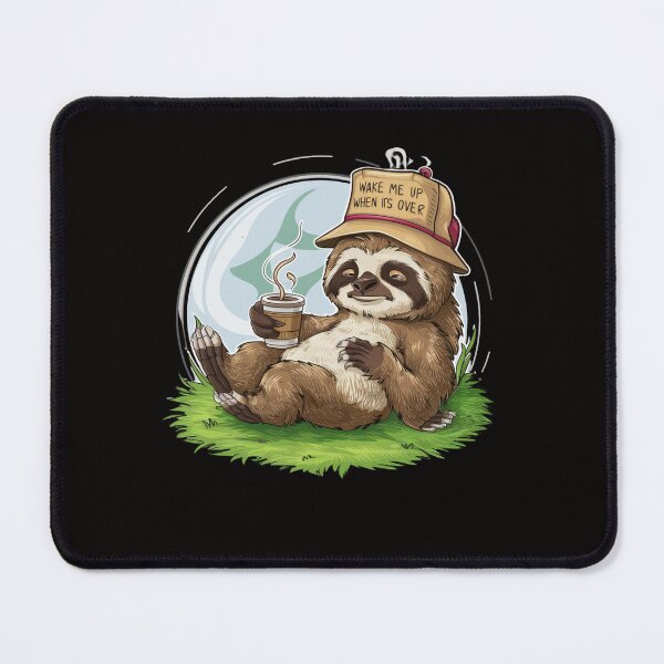 Item preview, Copy of Copy of Lazy sleeping sloth designed and sold by Endless Projects.