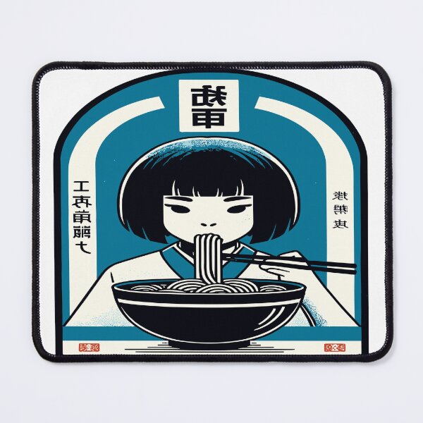 Item preview,  Authentic woman eat japanese Noodle  Ramen Delight designed and sold by toobel.