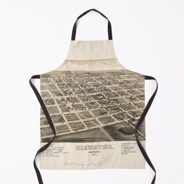 Item preview, Hiawatha, Kansas (1879) designed and sold by allhistory.