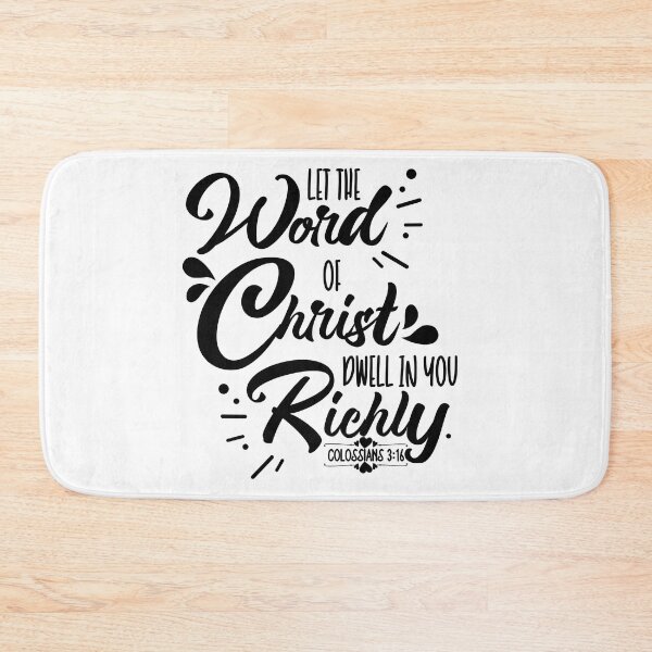 Item preview, Let the word of Christ dwell designed and sold by LorenzoArtZa.