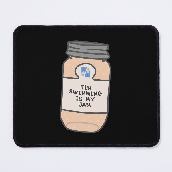 Item preview, Fin Swimming Is My Jam designed and sold by orlumbuspirate.