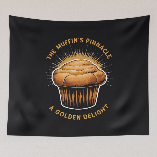 Item preview, Golden Muffin Top Radiance Illustration designed and sold by VoyteksDesigns.