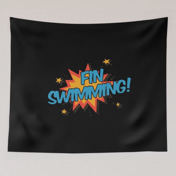Item preview, Fin Swimming! designed and sold by orlumbuspirate.