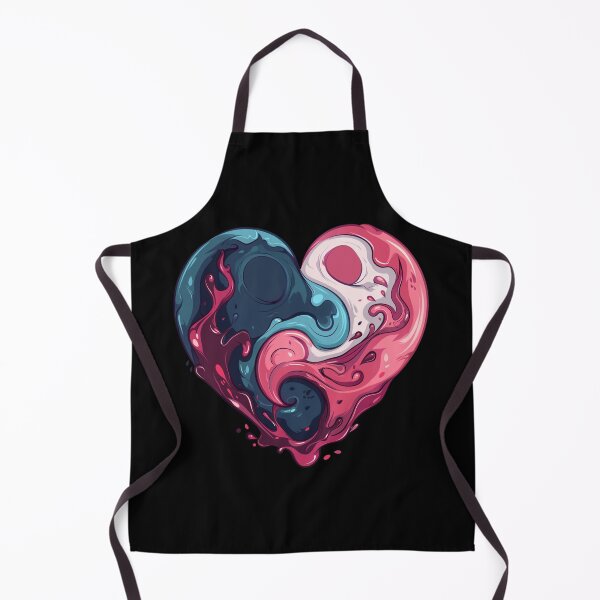 Item preview, Cool heart on patches Sticker designed and sold by S-ZYBI.