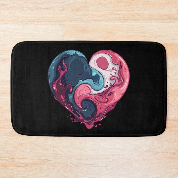 Item preview, Cool heart on patches Sticker designed and sold by S-ZYBI.