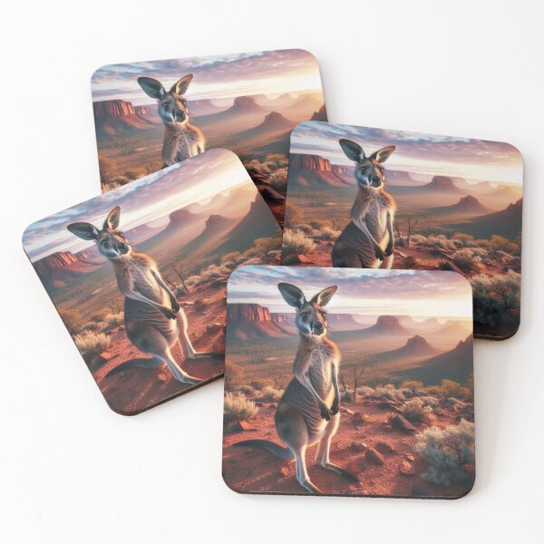 Item preview, Kangaroo in a Australia | Canyon, Summer designed and sold by QShore.