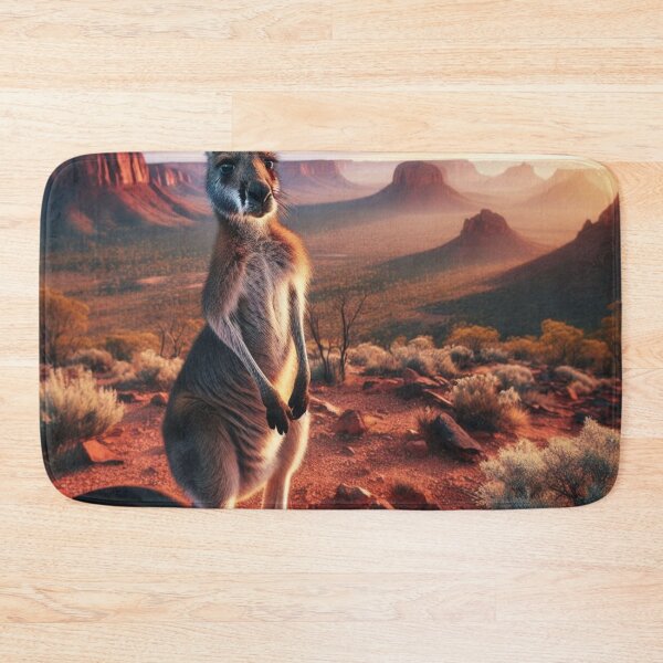 Item preview, Kangaroo in a Australia | Canyon, Summer designed and sold by QShore.