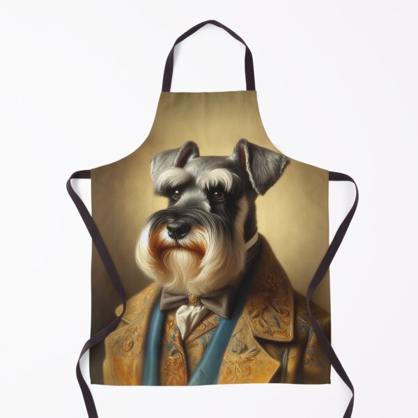 Item preview, Schnauzer Sophistication: Dapper Digital Portrait of a Miniature Master designed and sold by TDKCustoms.