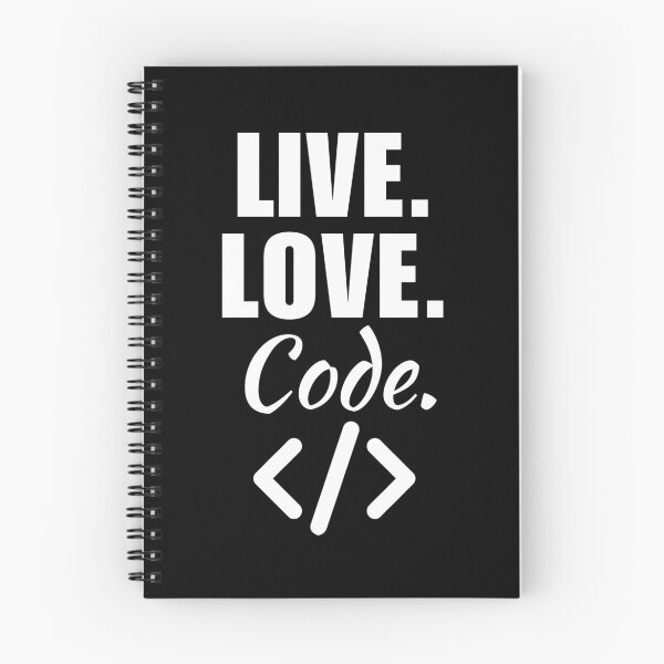 Item preview, Live, love, code. Funny coding job lover quote or saying for coding enthusiast or fan designed and sold by NBSStore.