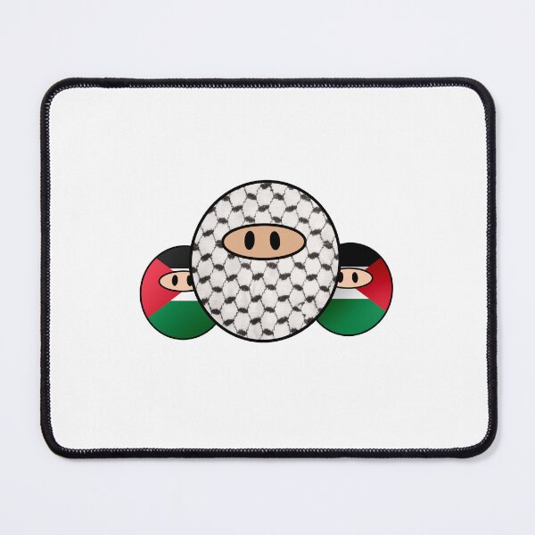 Item preview, Palestine cute characters designed and sold by Emjaygraphics.