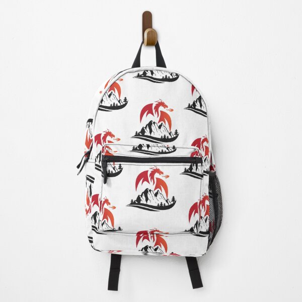 Item preview, Dragon red Above Mountain designed and sold by Guess4best.